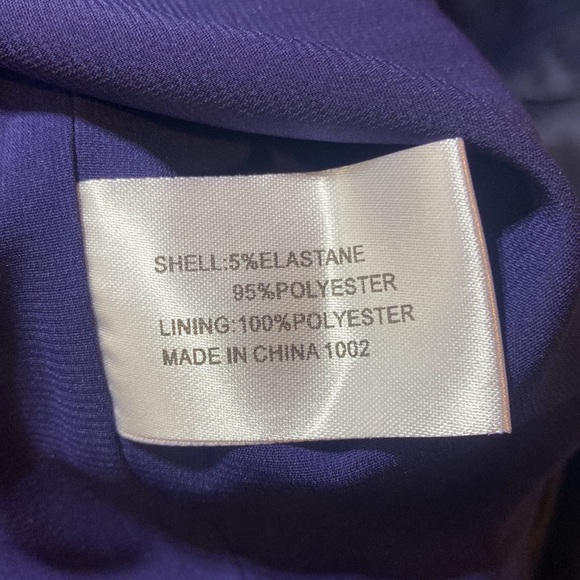 Friday Navy Blue Vibrant Embroidered Colors Sheath Dress Size 10 - Picture 6 of 6